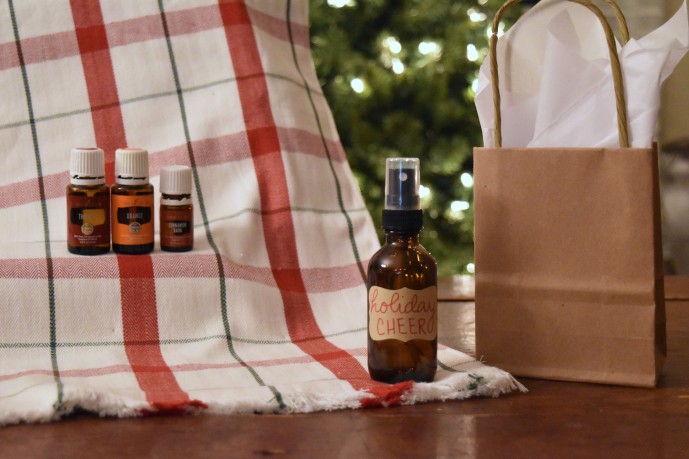DIY Holiday Room Spray Using Essential Oils